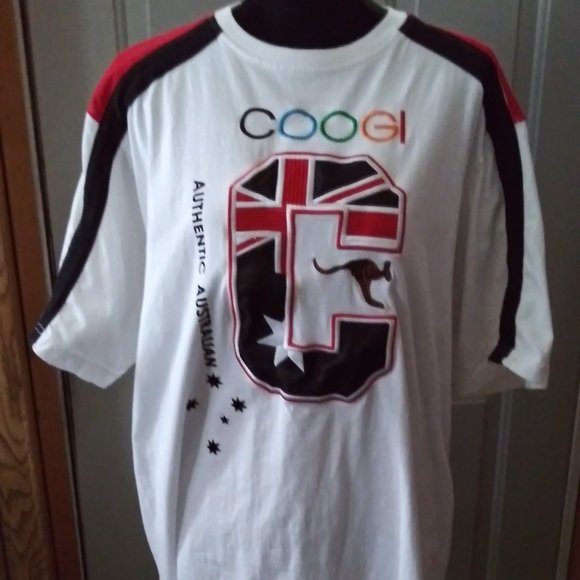 COOGI Other - Coogi Authentic Australian Embroidered Soccer Style Kangaroo Shirt Men's XL